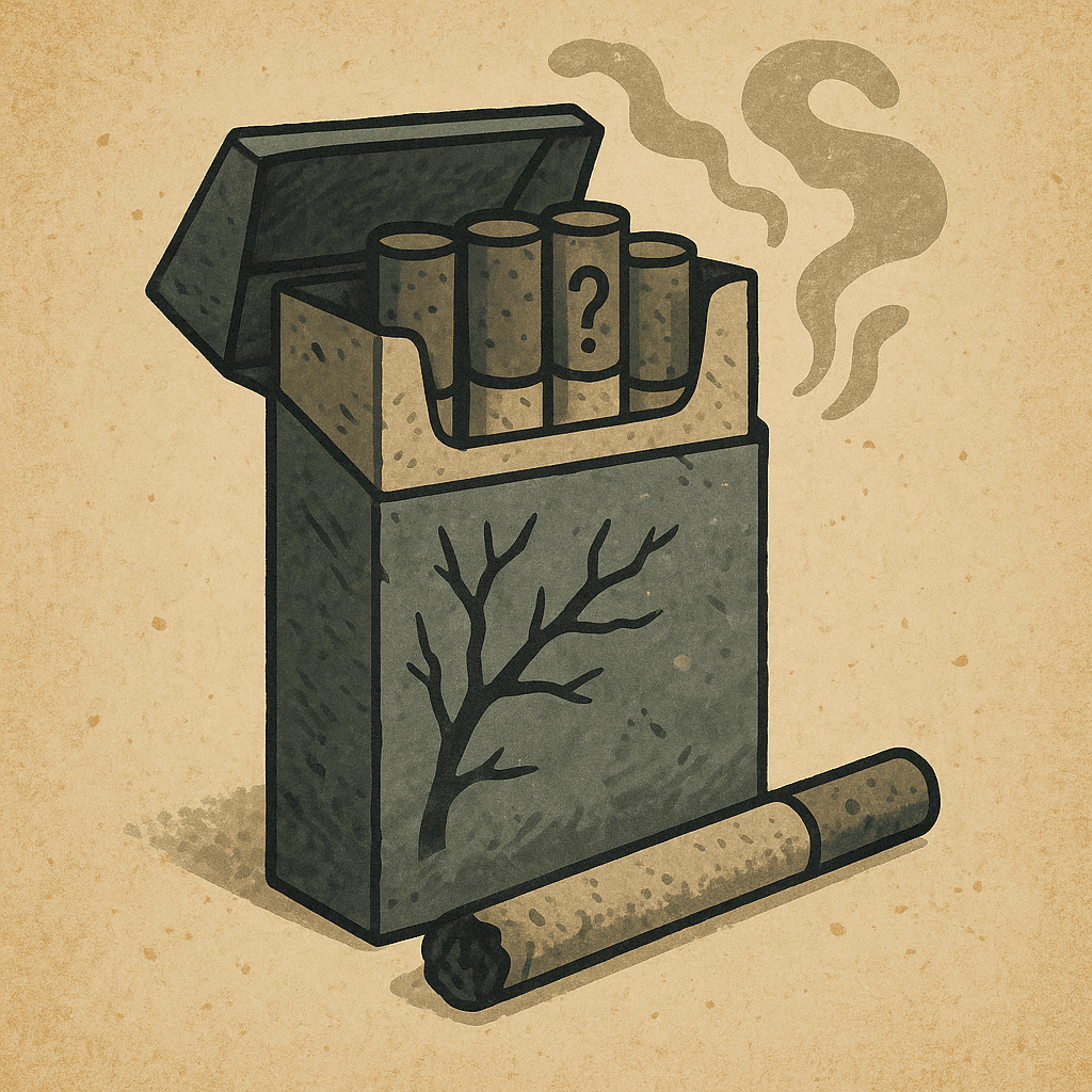 Bleak Cigarettes of Unknown Contents