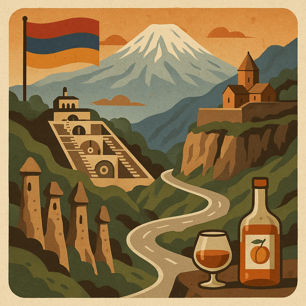Official field file artwork for 2026 – Yerevan & Goris, Armenia