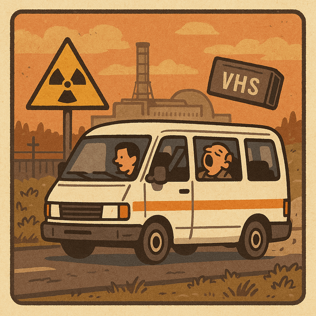 Minibus to Chernobyl (Fear VHS, Glenn Snoring)